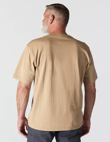 Vista 3 de Carhartt Mens Loose Fit Heavyweight Short-Sleeve Pocket T-Shirt (Also Available in Big & Tall)
