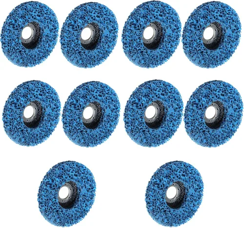 Vista 8 de Paquete de 5 tiras fáciles de cambio rápido de 2 pulgadas y discos de limpieza aptos para pintura óxido