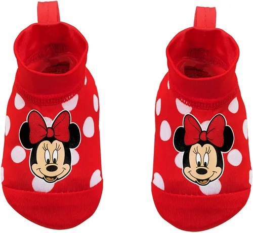 Vista 6 de Disney Conjunto de gorro y botines de natación para bebé Mickey Mouse Minnie Mouse y Princesas protección solar UPF 50 0-12 meses 0-12 meses