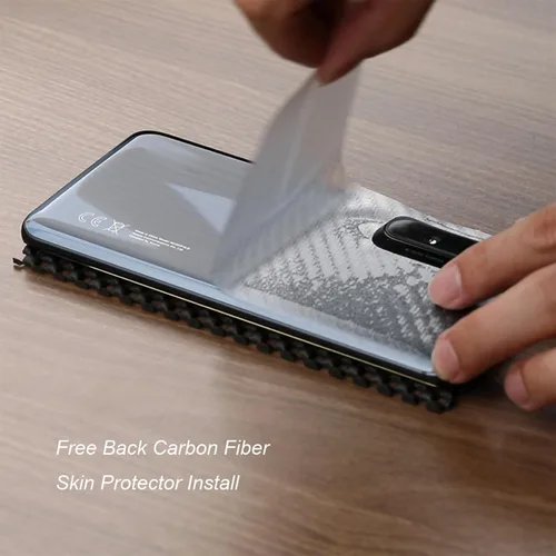 Vista 4 de Ibywind Protector de pantalla para Mi Note 10 Lite (2 unidades), película de TPU flexible, con 1 protector de lente de cámara, 1 película trasera
