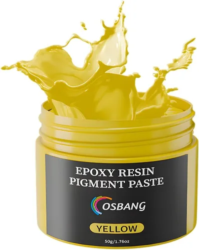 Vista 8 de Pastas de pigmento de 8 colores para resina epoxi, pigmento de color de resina epoxi de 1.76 oz/50 g, tinte de resina opaco, pigmento de resina