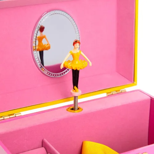 Vista 4 de Mighty Mojo The Wiggles Emma - Joyero musical Viene con lazo para el pelo portátil Regalo para los fanáticos de Wiggles Música para niños