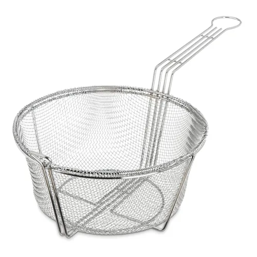 Vista 5 de Carlisle FoodService Products 601001 Cesta de freidora de malla de acero cromado, 9-3/4