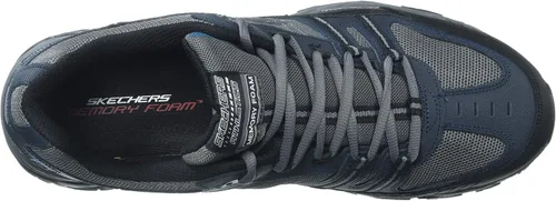Vista 5 de Skechers After Burn Memory Fit Tenis deportivos con agujetas para hombre