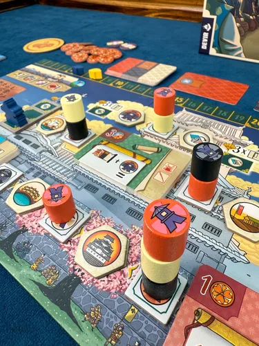 Vista 7 de Devir - The White Castle: Duel, juego de mesa de estrategia independiente para 2 jugadores, nueva mecánica en el universo del castillo blanco El
