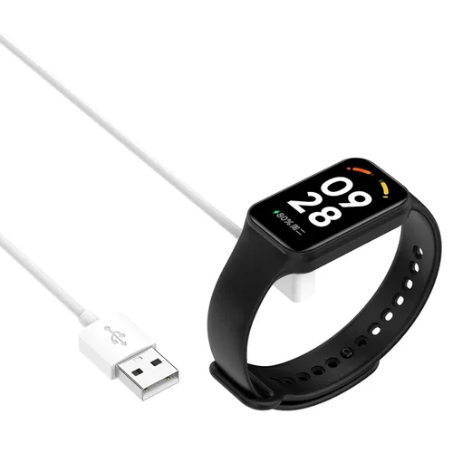 Vista 5 de TenCloud Compatible con Redmi Watch 3 Lite/Watch 3 Active/Watch 4/Redmi Band 2 Smartwatch Cable de carga USB de repuesto, cables de carga USB