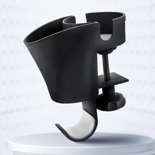 Vista 7 de Desk Organizers Clamp On Headphone Hook Cup Holder and Pen Stand Container for Efficient Workspaces Accessory