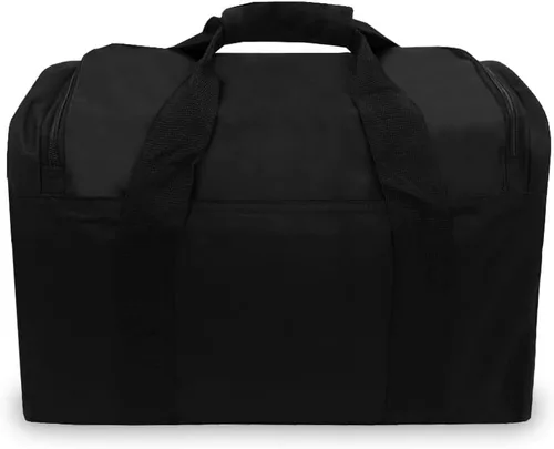 Vista 4 de Everest Gimnasio bolsa con bolsillo para ropa húmeda, Negro), S223-BK