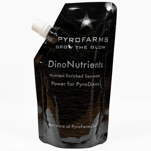 Vista 4 de DinoNutrient Paquete de 3 – Agua de mar filtrada del océano Pacífico con nutrientes para plancton bioluminiscente