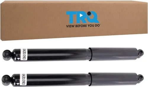 Vista 57 de TRQ Juego de amortiguadores traseros compatible con Chevrolet Express 1500 2003-2014, Express 3500 2006-2022, GMC Savana 1500, Savana 3500