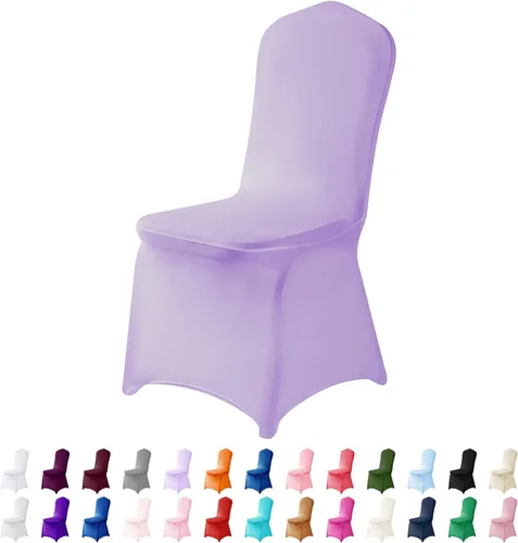 Vista 11 de Funda de elastano para silla, 12 unidades, fundas para silla, fundas para sillas de sala de estar, funda extraíble lavable y elástica para silla