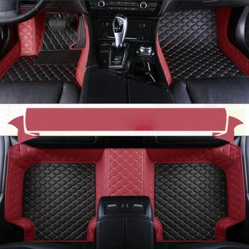 Vista 37 de Alfombrillas personalizadas para Prado Sedan 2000-2023, cobertura completa de accesorios para piso interior del vehículo (beige)