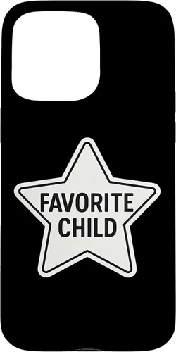 Vista 85 de Favorite Child Daughter Son Funny Boy Girl Gag Joke Star Case for iPhone 17