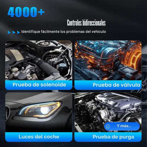 Vista 4 de XTOOL Herramienta de diagnóstico bidireccional de la exploración de D7S