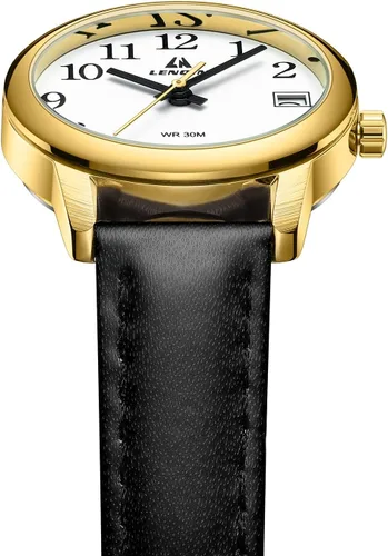 Vista 4 de LN LENQIN Reloj de mujer, analógico de cuarzo, impermeable, relojes de señora para mujer, fáciles de leer, relojes de pulsera para mujer con correa