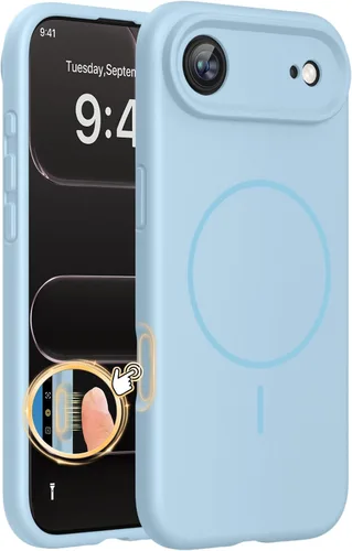 Vista 286 de Miracase Funda ultradelgada diseñada para iPhone SE 2022 (3ª generación)/iPhone SE 2020 (2ª generación)/iPhone 7/iPhone 8 con protector de pantalla