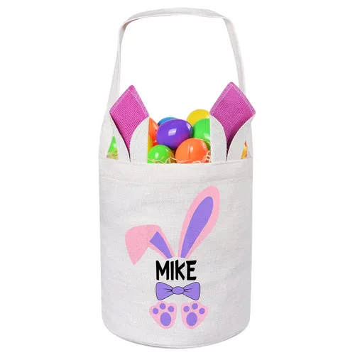 Vista 29 de Jocidea - Cesta de Pascua personalizada, cestas de Pascua personalizadas, regalos de Pascua personalizados, cesta de Pascua para niños y niños