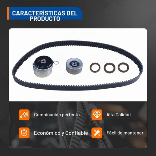 Vista 5 de PAROD PDTBK12532 24422964 TCK338 Kit de correa dentada