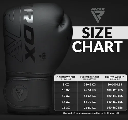 Vista 3 de RDX Juego de almohadillas y guantes de boxeo, Maya Hide Leather Kara Hook y Jab Curvo Focus Mitts con guantes de perforación para MMA, Muay Thai