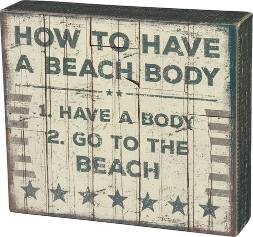 Vista 16 de Primitives by Kathy cartel con frase "I Love You to The Beach and Back