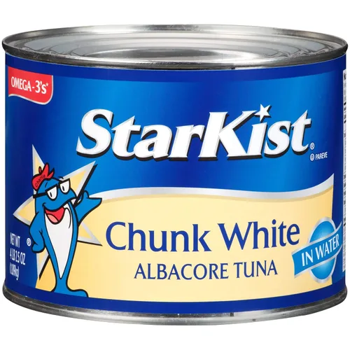 Vista 14 de StarKist Atún Blanco Albacore en Trozos en Agua, 12 Oz, Paquete de 12 17g Protein Per Serving, Wild Caught, Gluten Free, Soy Free, 80 Calories Per