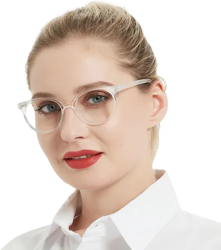 Vista 9 de OCCI CHIARI Gafas de lectura para mujeres pequeñas, cómodas y elegantes