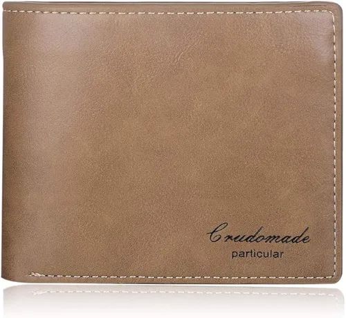 Vista 4 de Carteras personalizadas para hombres carteras de fotos personalizadas de piel sintética para hombres marido papá hijo regalos personalizados Wallet