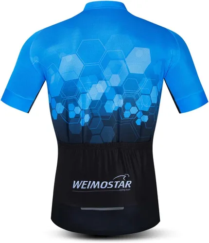 Vista 2 de Hotlion Verano Ciclismo Jersey Hombres Mountain Bike Jersey Secado rápido Bicicleta Camisa Manga Corta Ciclismo Ropa