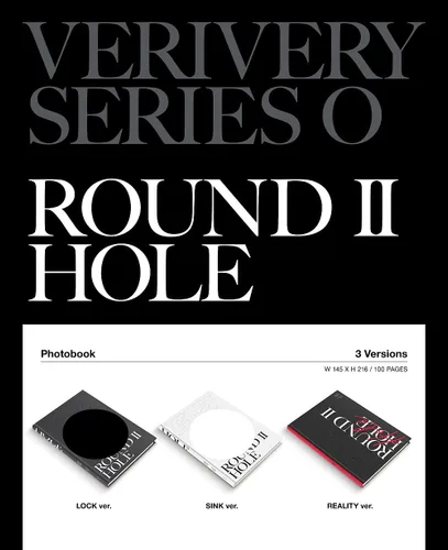 Vista 2 de KAKAKO VERIVERY - Serie 'O' [Round 2: Hole] Álbum+Juego de tarjetas fotográficas adicionales (realidad ver.), P0000QWK