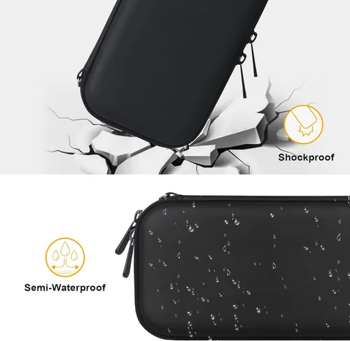 Vista 7 de BOVKE Estuche rígido de viaje para inhalador de asma, espaciador de inhalador para niños y adultos, máscaras, soporte para inhalador, bolsa