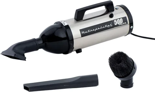 Vista 3 de METROVAC Evolution - Aspiradora de mano, 120 V, 504 W, potente, ligera, recogida en seco para una fácil limpieza en el hogar, oficina, automóvil