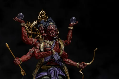 Vista 9 de Kaiyodo Kt Project Kt-025 Takeya Style Jizai Okimono (edición Ashura) figura de acción