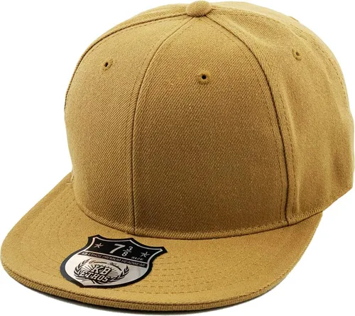 Vista 10 de KBETHOS® Gorra ajustada original de ala plana de 6 paneles 01. Negro