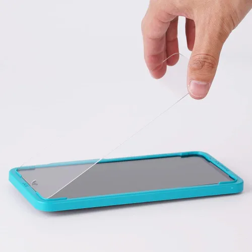 Vista 3 de Ibywind Protector de pantalla para Xiaomi Poco X5 Pro 5G (6.67 pulgadas), paquete de 2 + 1 protector de lente de cámara + 1 película trasera, vidrio