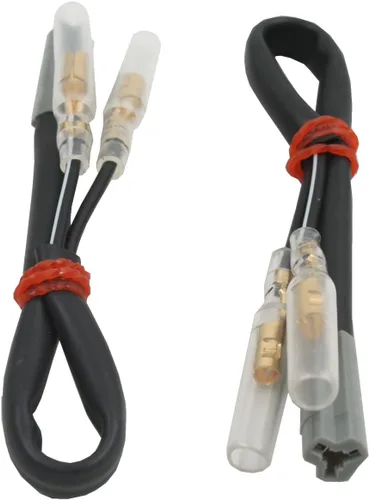 Vista 2 de XFMT Conectores de cableado de señal de giro para motocicletas compatible con Yamaha YZF R1 600 R6 YZF-R6 1998-2012 FZ1 FZ6 FZ6R FZ8 XJ6