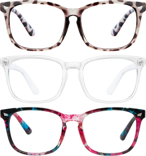 Vista 30 de hunsquer Gafas de luz azul para mujer/hombre