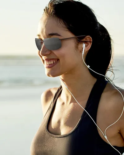 Vista 6 de JIM HALO Lentes de sol deportivos para hombres y mujeres, TR90 sin montura para correr, pescar, ciclismo, conducción