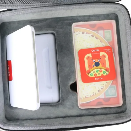 Vista 3 de co2CREA Funda organizadora de repuesto para set creativo y tablet Fire (se adapta a Monster Game/Coding Jam/Coding Awbie Game/Starter Kit/Genius)