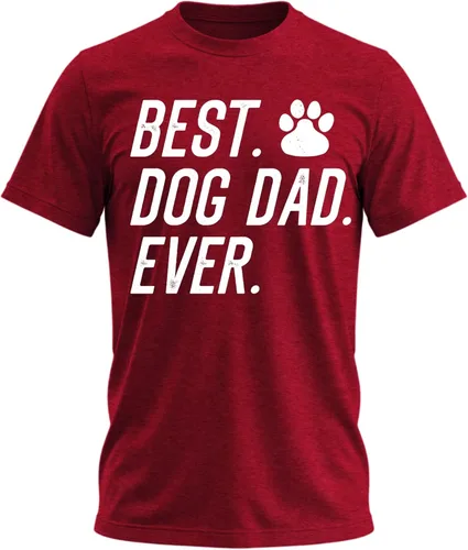 Vista 10 de My Dog Thinks I'm Cool - Camiseta divertida con diseño de perro y papá para Negro