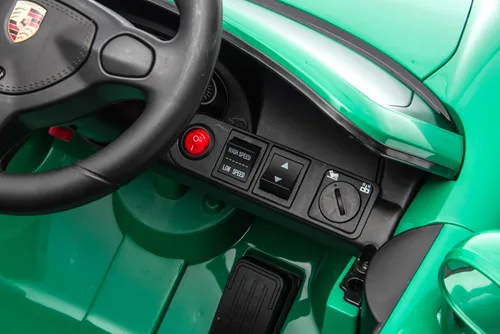 Vista 6 de Best Ride On Cars Porsche Carrera GT Kids Coche Eléctrico Verde 12V