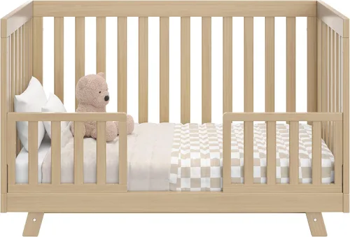 Vista 15 de Storkcraft Beckett 3 en 1 Cuna Convertible (Driftwood) – Certificado GREENGUARD Gold, Se Ajusta a Colchón de Cuna Estándar, Se Convierte en Cama