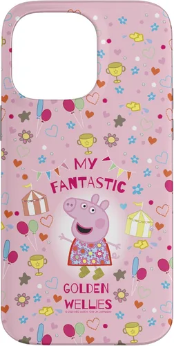 Vista 21 de Funda para iPhone 16 Peppa Pig My Fantastic Golden Wellies