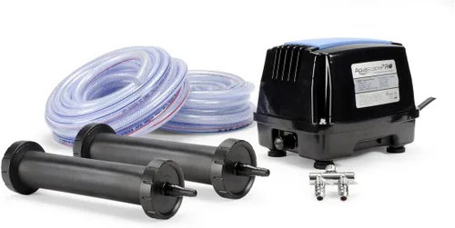Vista 4 de Aquascape Pro Air 20 Aireador de Estanque, Compresor de Aireación de Alta Eficiencia Energética, Calificado para Exteriores 61017, Negro