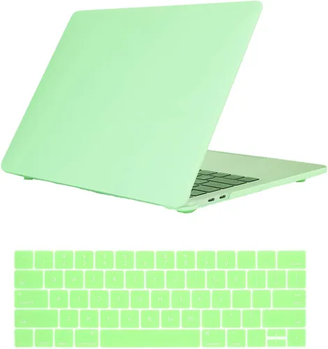 Vista 11 de Se7enline - Estuche rígido de plástico para MacBook Pro de 13 pulgadas A1706/A1708 2016/2017 con/sin barra táctil e identificación táctil