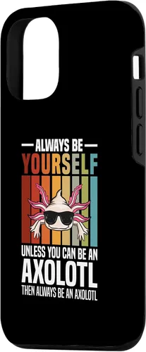 Vista 2 de Funda divertida para iPhone 15 Axolotl