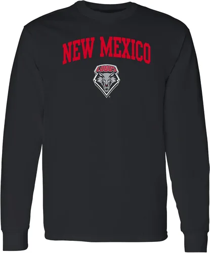 Vista 188 de NCAA oficial de College – University Team Color Arco Logo Manga Larga