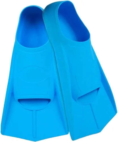 Vista 9 de Swim Training Fins Silicone Fins Kids Adult Training Short Fins Men's Women's Swimming Diving Equipment Fins Diving Fins Swimming Shoes