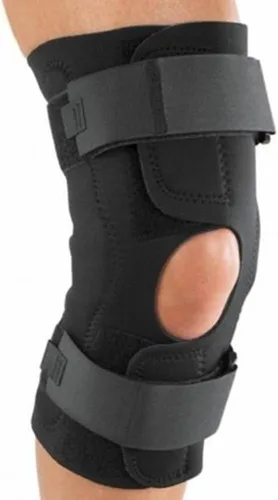 Vista 2 de ProCare Reddie Rodillera con bisagra: neopreno envolvente, esguinces MCL y LCL, XS