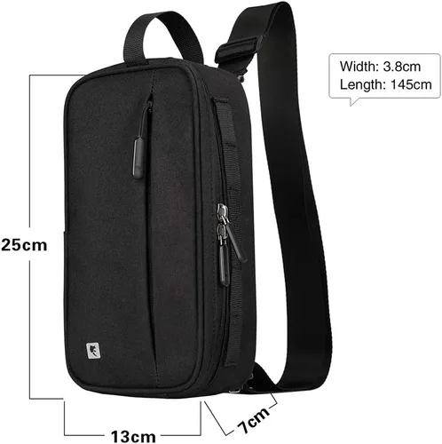Vista 2 de Rhinowalk Bolsa de manillar de bicicleta, multifuncional impermeable para bicicleta de montaña, bolsa frontal para bicicleta de carretera, cesta