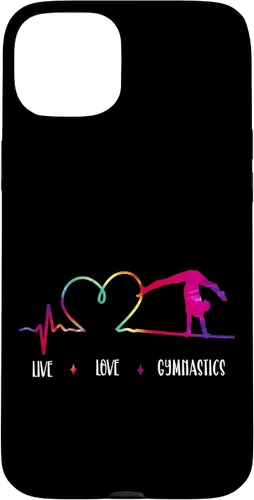 Vista 9 de Gymnastics Girl Live Love Gymnastics Case for iPhone 17